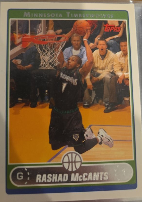 2006 Topps #196 Rashad McCants — front