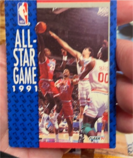 1991-92 Fleer #234 1991 All-Star Game Portland Trail Blazers / Boston Celtics — front