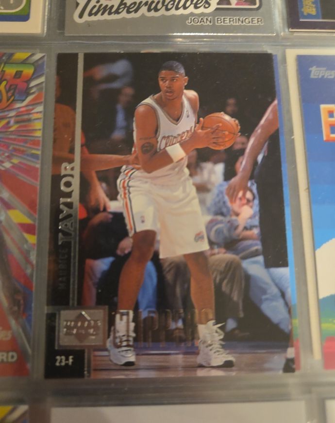 1997-98 Upper Deck #239 Maurice Taylor — front