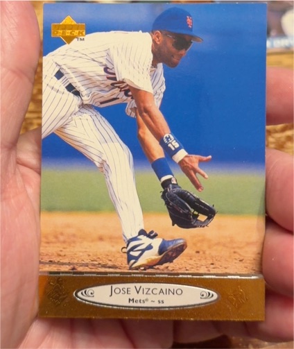 1996 Upper Deck #401 Jose Vizcaino — front