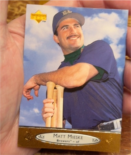 1996 Upper Deck #364 Matt Mieske — front