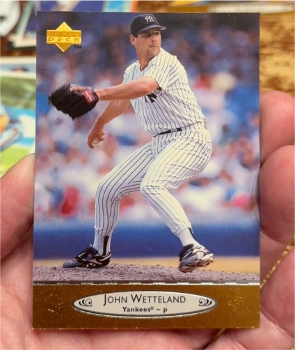 1996 Upper Deck #407 John Wetteland — front