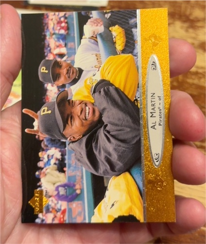 1996 Upper Deck #434 Al Martin — front