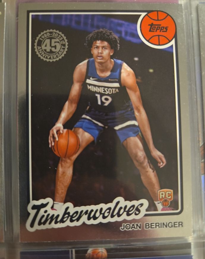 2025-26 Topps 45th Anniversary #80BK-63 Joan Beringer — front