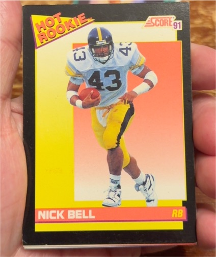 1991 Score #311 Nick Bell — front