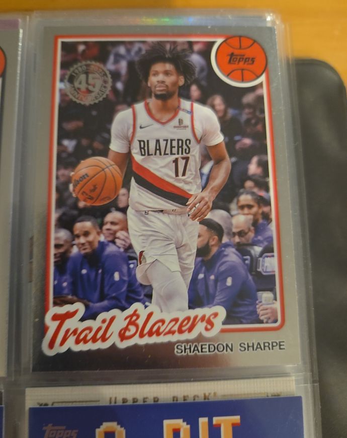 2025-26 Topps 1980-81 #80BK-35 Shaedon Sharpe — front