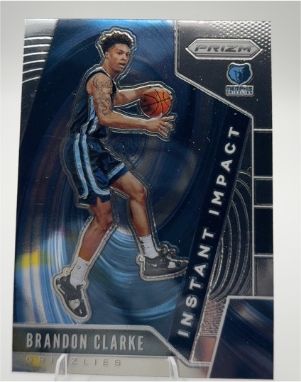 2019-20 Panini Prizm Instant Impact #25 Brandon Clarke — front