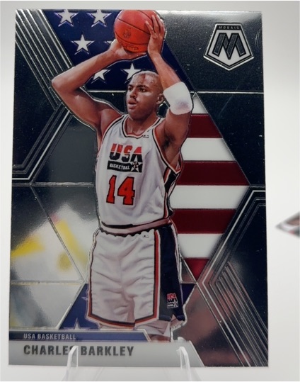 2019-20 Panini Mosaic #252 Charles Barkley USA Basketball — front
