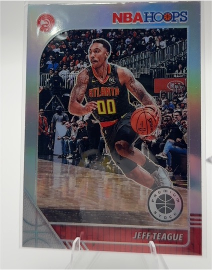 2019-20 Panini NBA Hoops Premium Stock #115 Jeff Teague — front