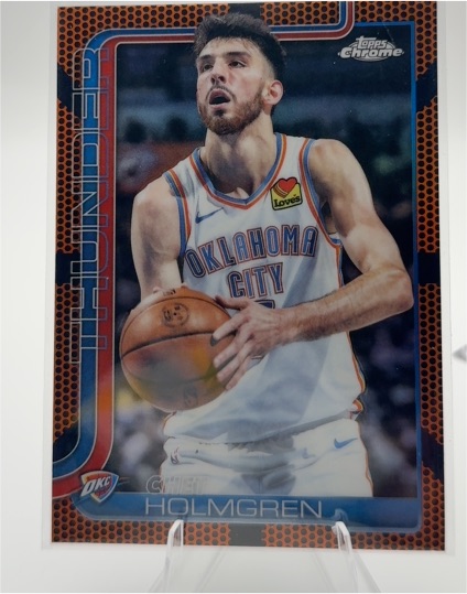 2025-26 Topps Chrome #134 Chet Holmgren — front