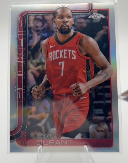2025-26 Topps Chrome #155 Kevin Durant — front