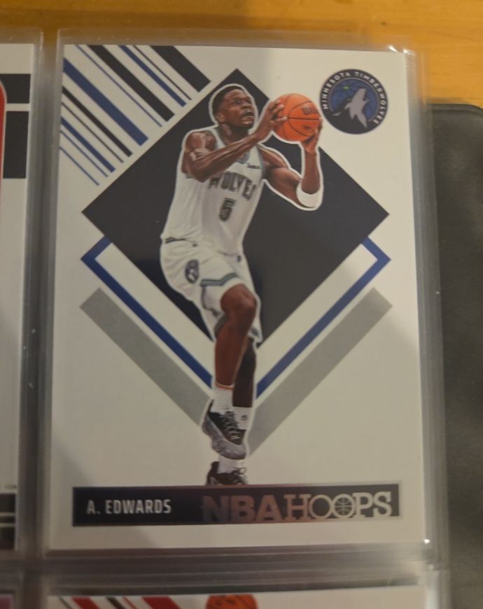 2024-25 Panini NBA Hoops Tribute #286 Anthony Edwards — front