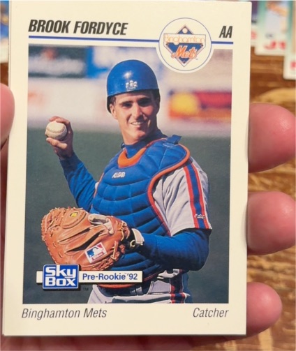 1992 SkyBox AA #24 Brook Fordyce — front
