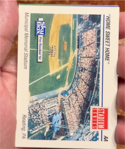 1992 SkyBox AA #297 Municipal Memorial Stadium — front