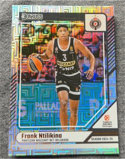 2024-25 Donruss EuroLeague #34 Frank Ntilikina — front