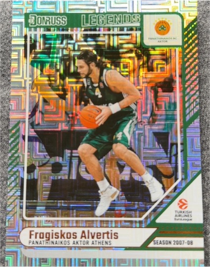 2007 Donruss Legends #183 Fragiskos Alvertis — front