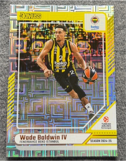 2024-25 Donruss EuroLeague #106 Wade Baldwin IV — front