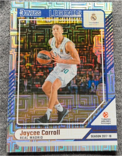 2024-25 Donruss EuroLeague #191 Jaycee Carroll — front