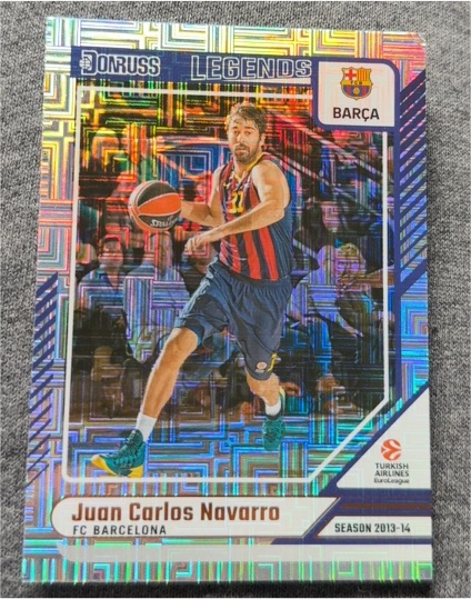 2013 Donruss EuroLeague Legends #LEG Juan Carlos Navarro — front