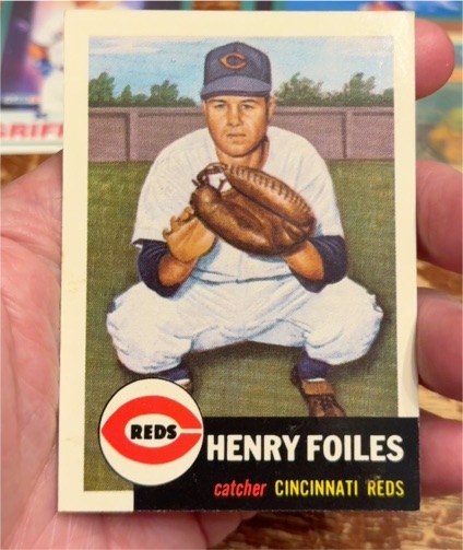 1991 Topps Archives 1953 #252 Henry Foiles Cincinnati Reds — front