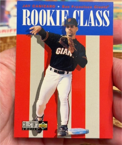 1996 Upper Deck Collector's Choice #448 Jay Canizaro — front