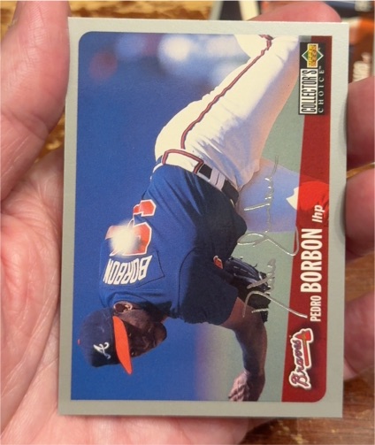1996 Upper Deck Collector's Choice #459 Pedro Borbon — front