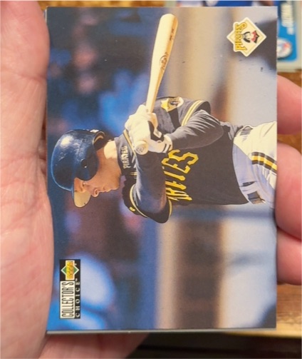 1996 Upper Deck Collector's Choice #405 Pittsburgh Pirates Checklist — front