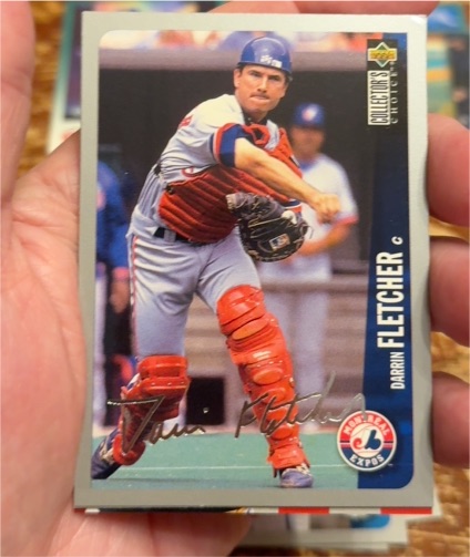 1996 Upper Deck Collector's Choice #614 Darrin Fletcher — front