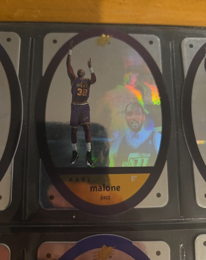 1996 Upper Deck SPx #47 Karl Malone — front