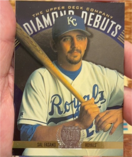 1996 Upper Deck #260 Sal Fasano — front