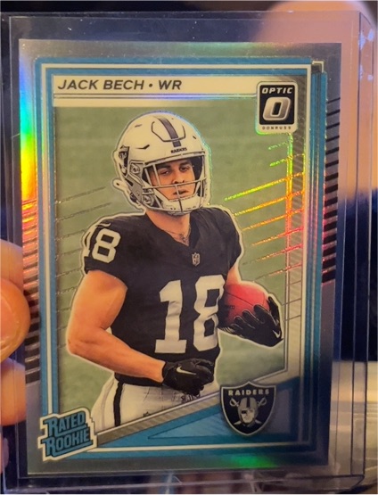 2025 Panini Donruss Optic #211 Jack Bech Rated Rookie — front