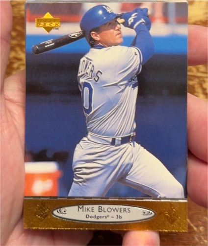 1996 Upper Deck #359 Mike Blowers — front