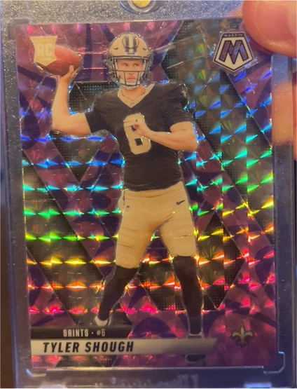 2025 Panini Mosaic #312 Tyler Shough — front