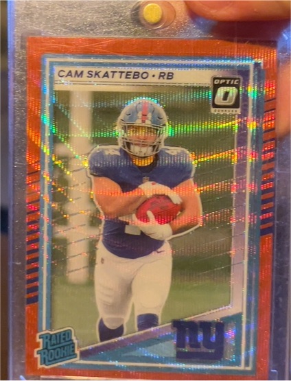 2025 Panini Donruss Optic #302 Cam Skattebo — front