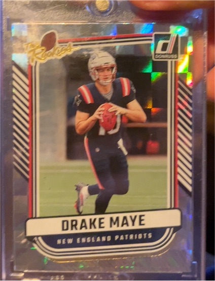 2024 Panini Donruss The Rookies #TR-39 Drake Maye — front