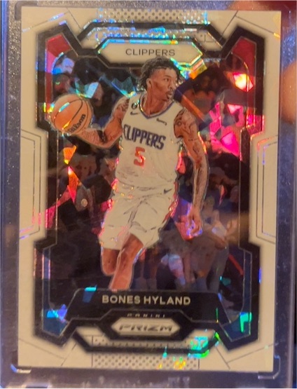 2023-24 Panini Prizm #56 Bones Hyland — front