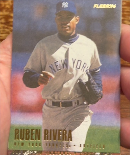 1996 Fleer Update #U67 Ruben Rivera — front