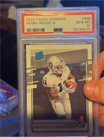 2020 Panini Donruss #308 Henry Ruggs III — front