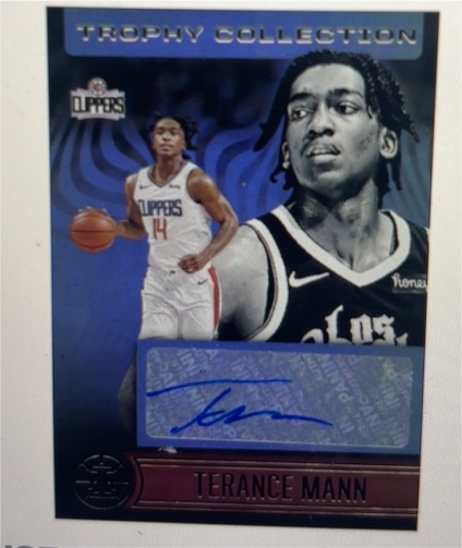 2020-21 Panini Illusions Trophy Collection #TC-TER Terance Mann — front