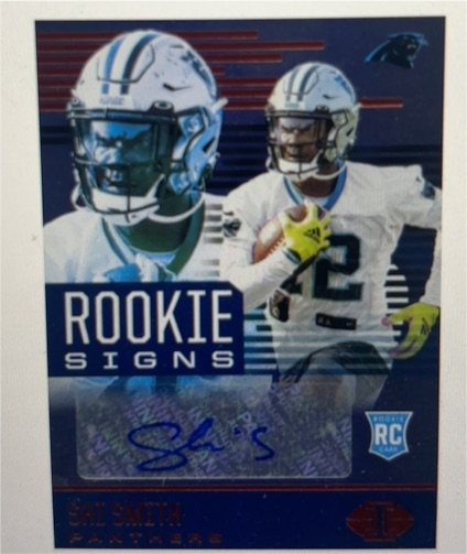 2021 Panini Illusions Rookie Signs #RS-SS Shi Smith — front