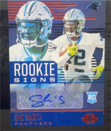 2021 Panini Illusions Rookie Signs #RS-SS Shi Smith — front