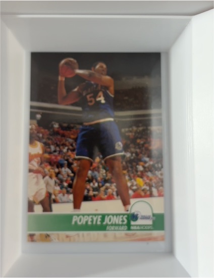 1993-94 NBA Hoops #321 Popeye Jones — front