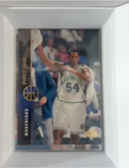 1994-95 Upper Deck #137 Popeye Jones Dallas Mavericks — front