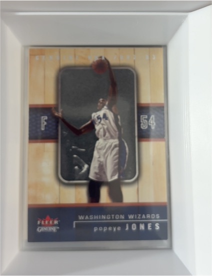 2002-03 Fleer Genuine #18 Popeye Jones — front