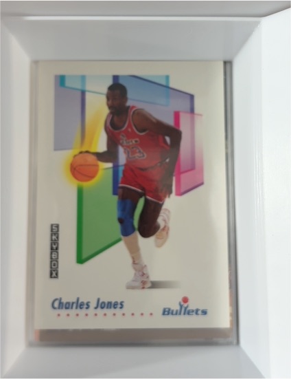 1991-92 SkyBox #293 Charles Jones Washington Bullets — front