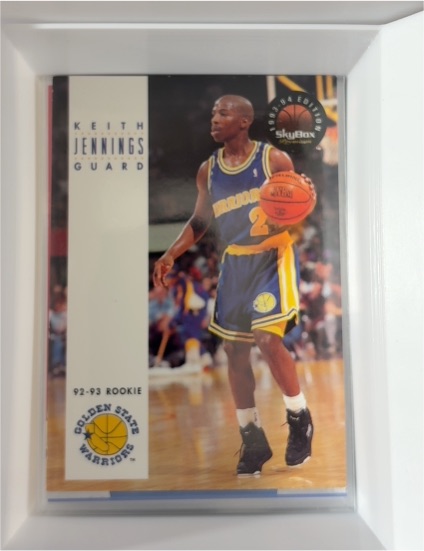 1993-94 SkyBox Premium #225 Keith Jennings Golden State Warriors — front