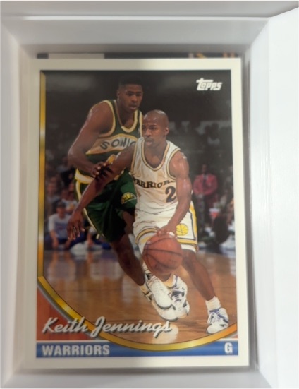 1993-94 Topps #274 Keith Jennings — front
