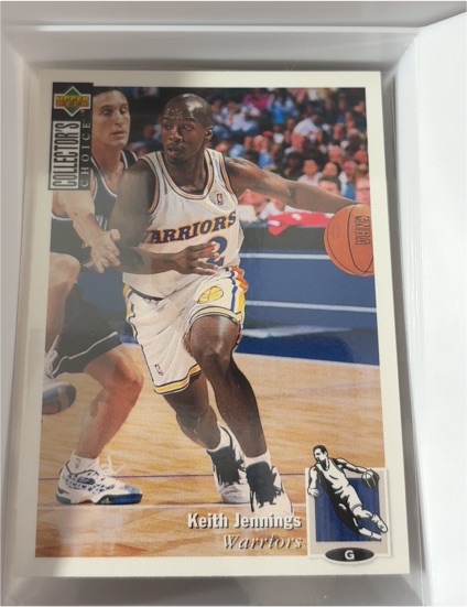 1993-94 Upper Deck #82 Keith Jennings — front