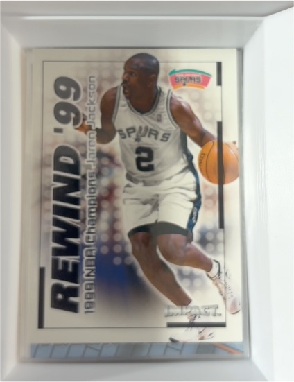 1999-00 SkyBox Impact Rewind '99 #7 RN Jaren Jackson — front