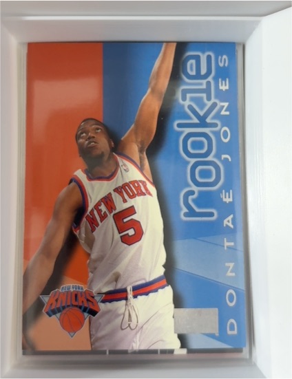 1996-97 SkyBox Premium #217 Dontae Jones Rookie — front